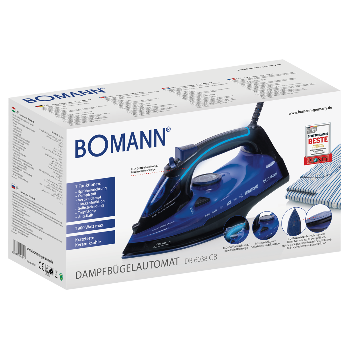 Boman DB 6038 CB 2800 W