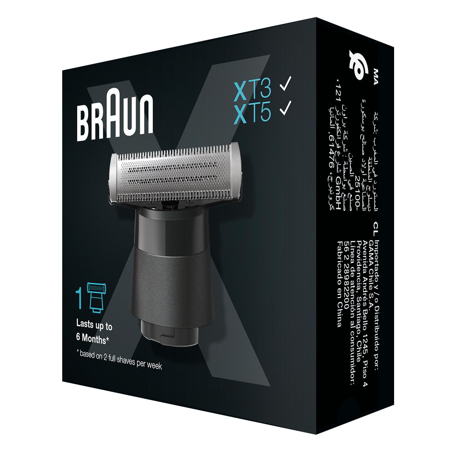 Braun Nakładka do Twarzy i Ciała XT10 BLK