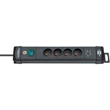 Brennenstuhl LISTWA ZASILAJĄCA BRENNENSTUHL PREMIUM-LINE 4GN 1,8M, 2xUSB