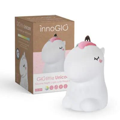 InnoGIO Silikonowa lampka GIOlittle Unicorn