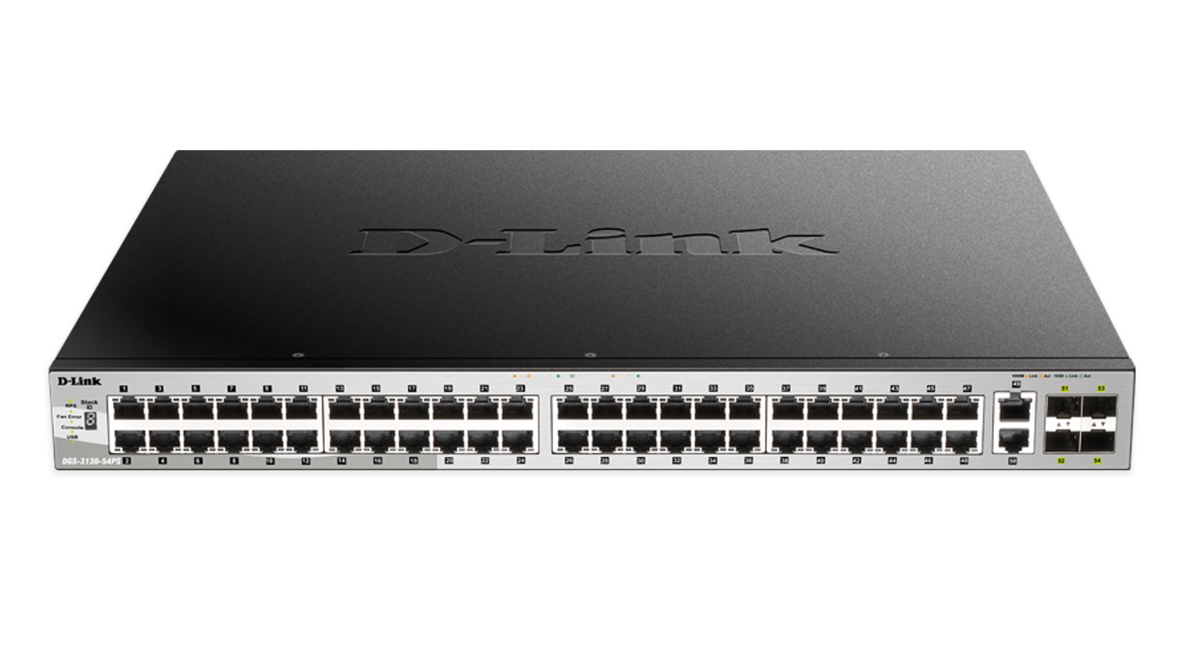 D-Link DGS-3130-54PS/SI 48GE PoE 4xSFP+