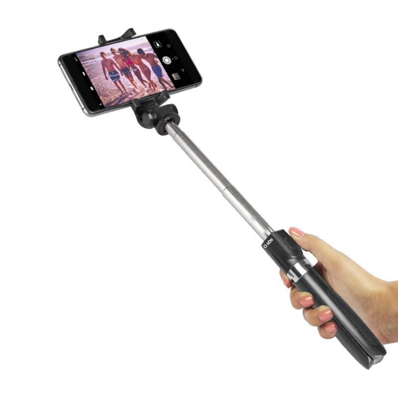 SBS SELFIE STICK Bezprzewodowy SBS z trójnogiem Czarny #