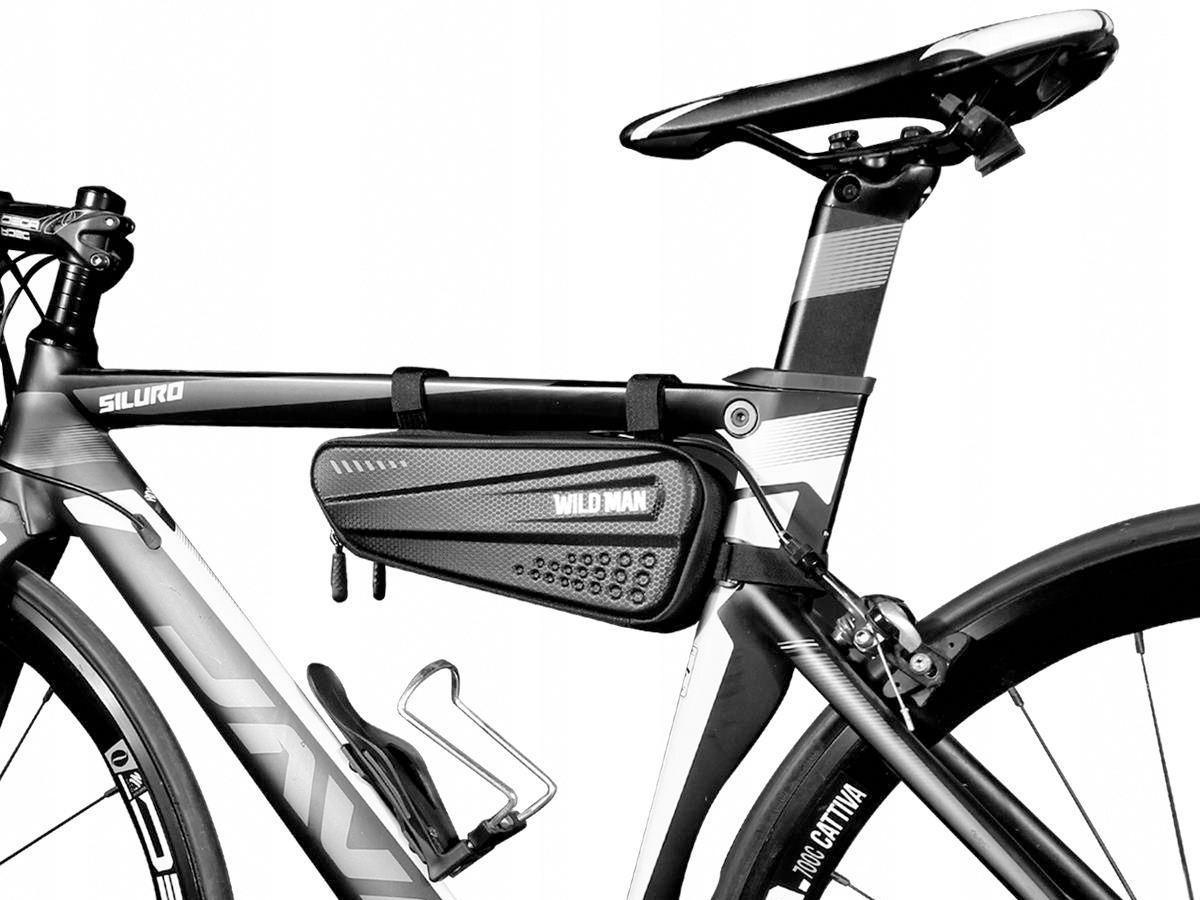 WILDMAN Etui/sakwa na ramę roweru M ES4 1.2L uchwyt rowerowy czarna