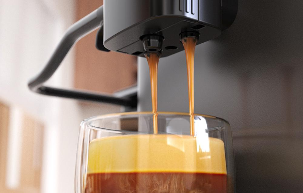Ekspres HiBREW H16 - Wbudowany młynek żarnowy