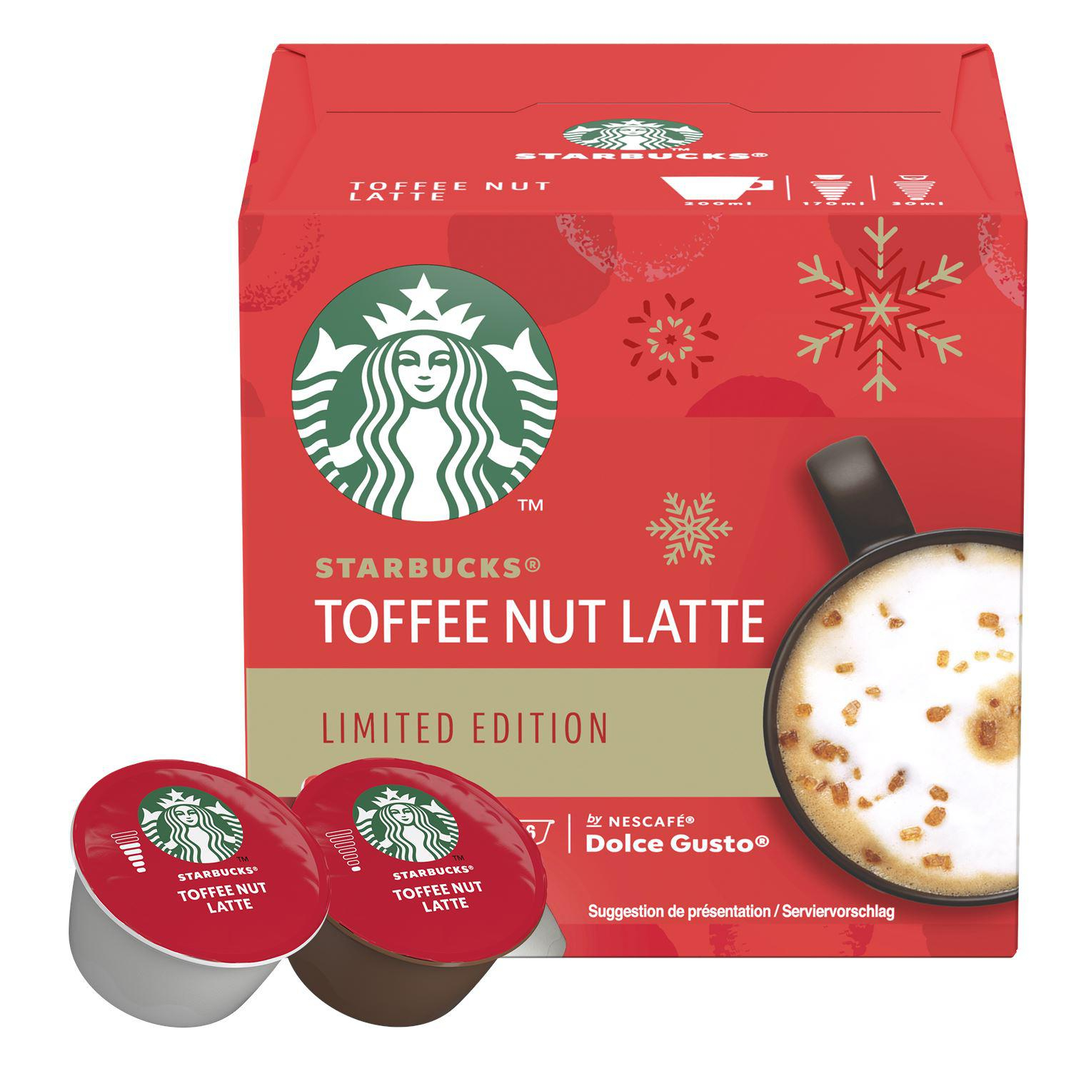 STARBUCKS Kawa kapsułkowa STARBUCKS Toffee nut latte do Dolce Gusto 6