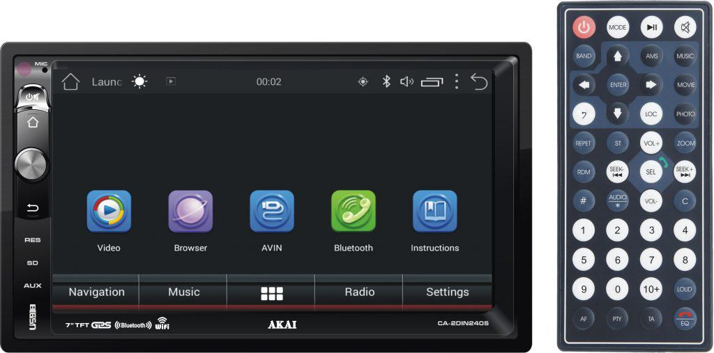 AKAI RO SAM. AKAI CA-2DIN2405 #