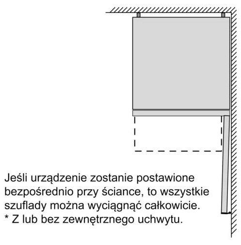 BOSCH LODÓWKA BOSCH KGN33NWEB - System MultiAirflow