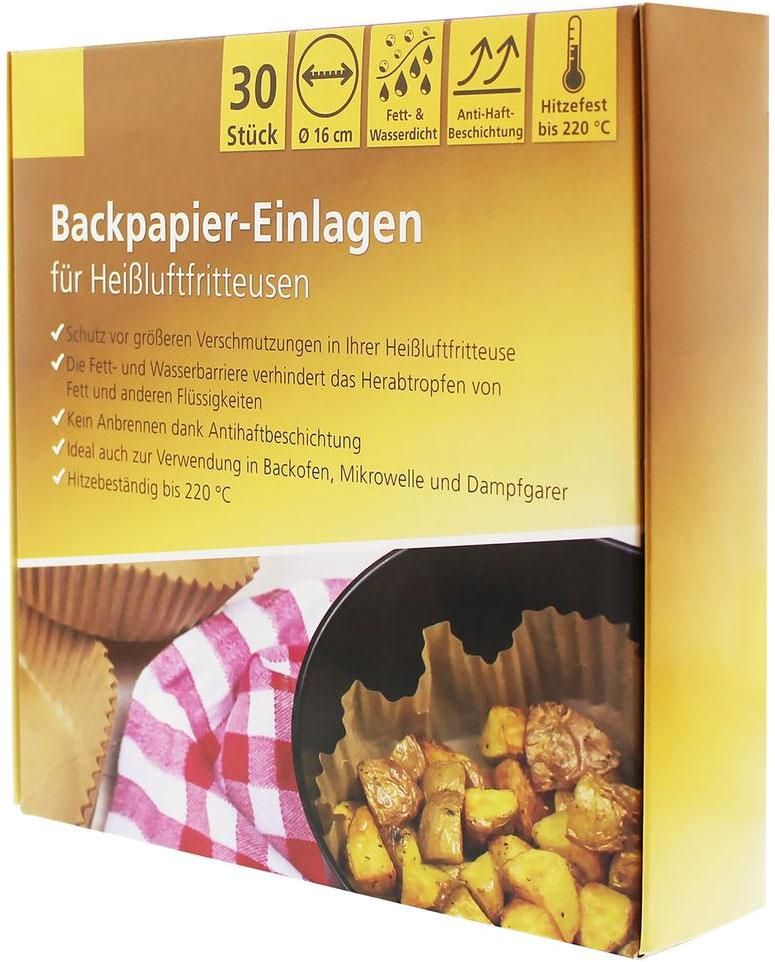 Scanpart  Papier do air frayer 16 cm okrągły 30 szt.