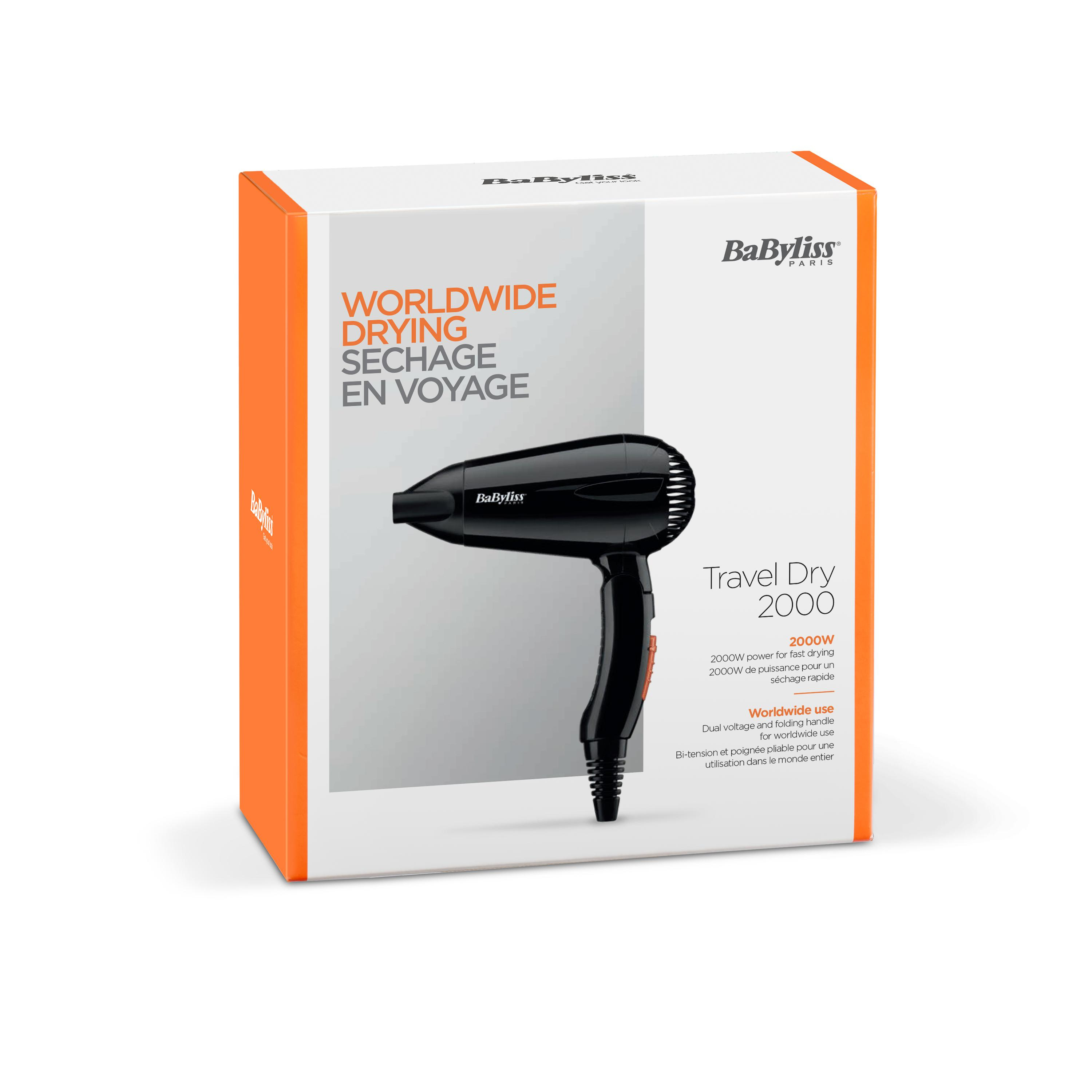 Babyliss SUSZARKA 5344E TRAVEL DRY 2000