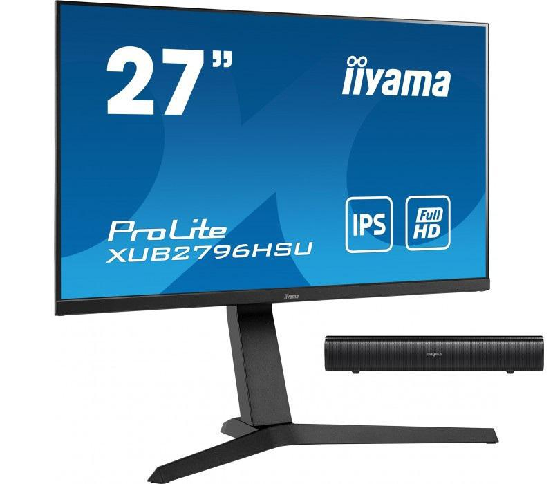 iiyama XUB2796HSU-B1 + soundbar creative
