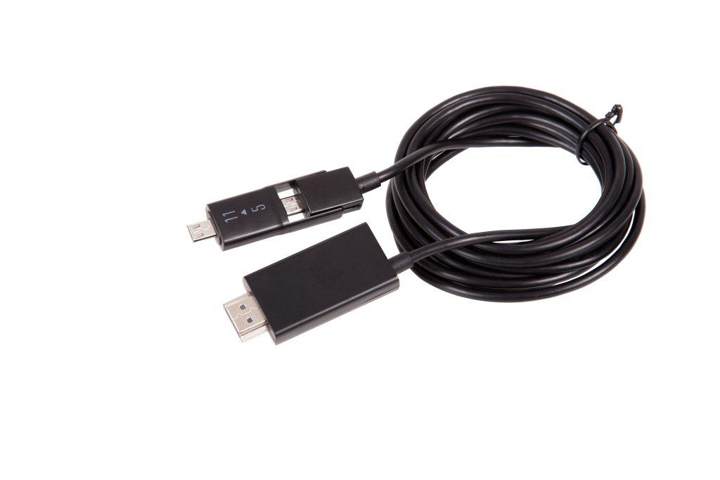 Arkas KABEL USB/microUSB - HDMI 3M ARKAS czarny
