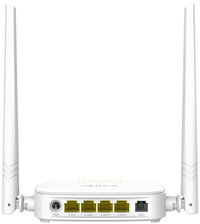 Tenda D301 Modem ADSL N300 Wi-Fi 4