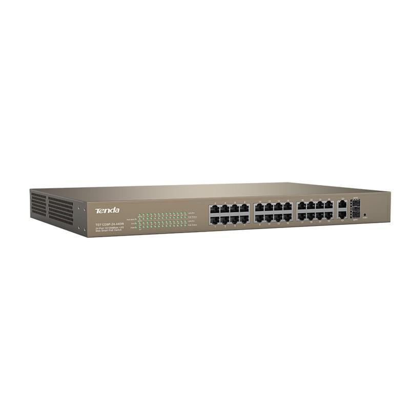 Tenda TEF1226P-24-440W Web Smart 24-portowy 440W