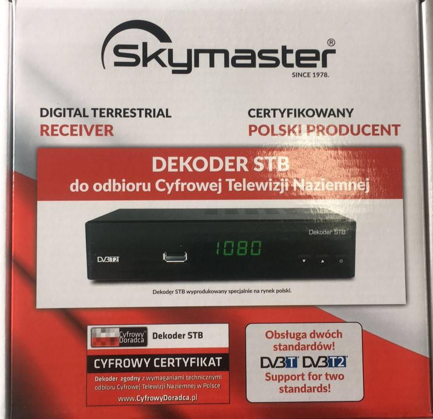 Skymaster TUNER DVB-T SKYMASTER STB #