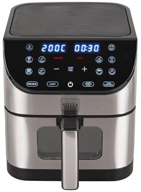 STELLA AIR FRYER STELLA STAF 1500-6-IX