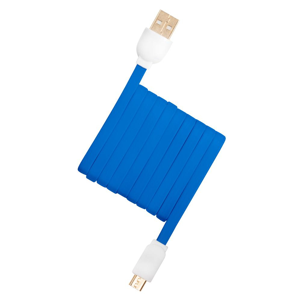 Arkas KABEL USB-MICRO USB 1M Niebieski ARKAS
