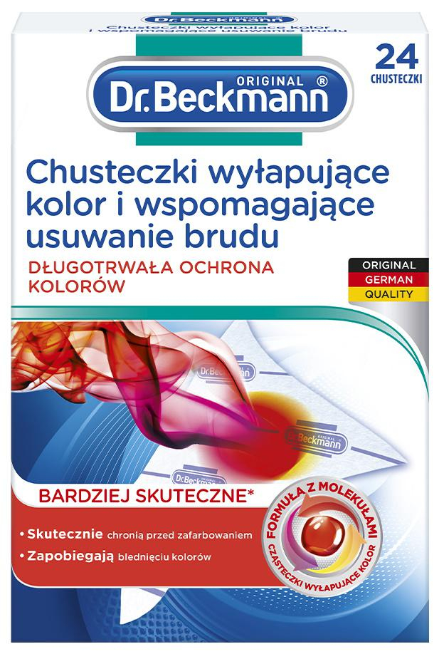 DR.BECKMANN Chusteczki wyłapujące kolor i brud 24 szt.