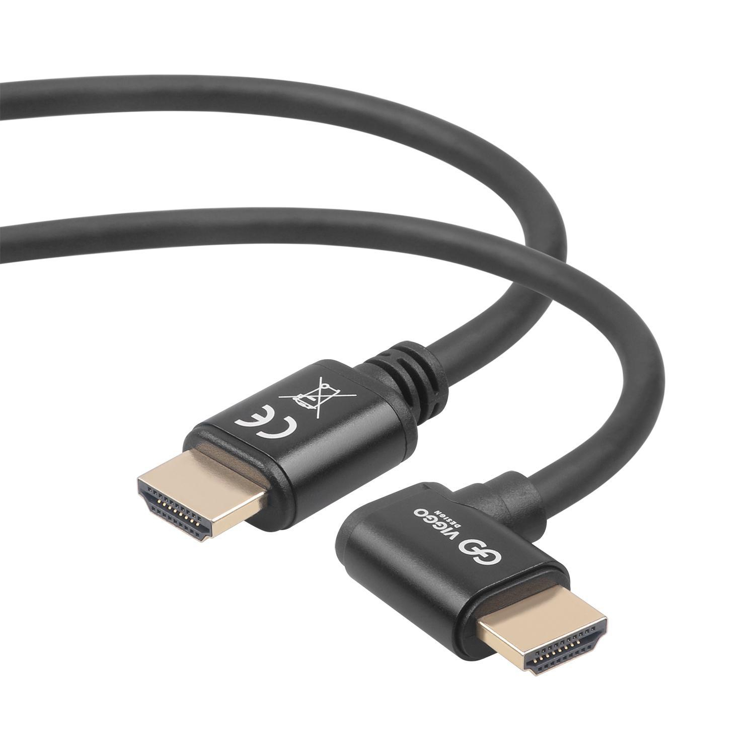 VIGGO DESIGN KABEL HDMI 2.0 VIGGO DESIGN CINEMA SERIES KĄTOWY 2M