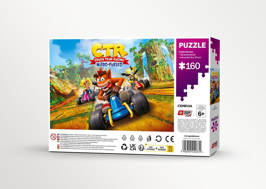 CENEGA Crash Team Racing Nitro-Fueled Puzzles 160