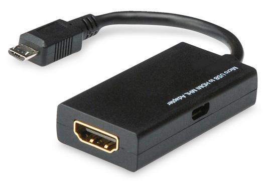 SAVIO SAVIO CL-32 Adapter MHL micro USB (M) do HDMI (F)