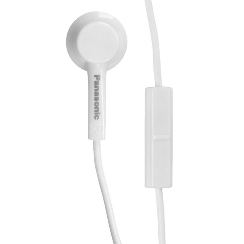 Panasonic SŁUCHAWKI DOUSZNE PANASONIC RP-TCM105E-W Białe
