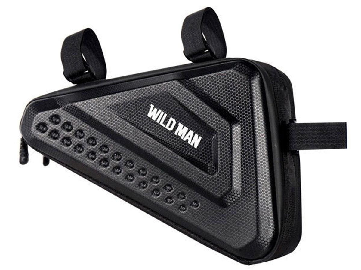 WILDMAN Etui/sakwa na ramę roweru ES19 1L uchwyt rowerowy czarna/bla