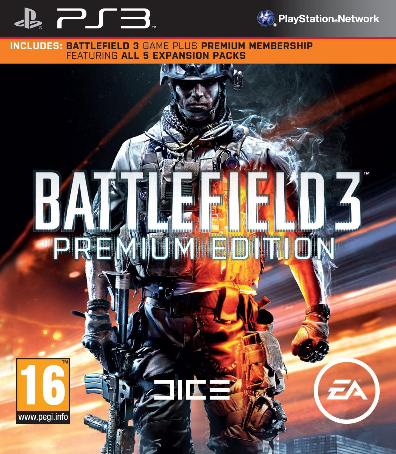 EA Battlefield 3 Premium Edition PS3