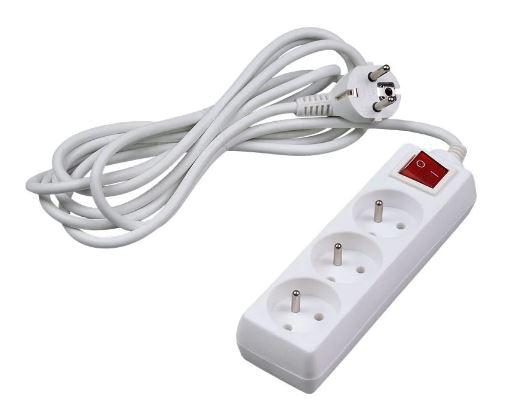 DPM SOLID Przedłużacz z uziemieniem 3G 1.5m PP01 #