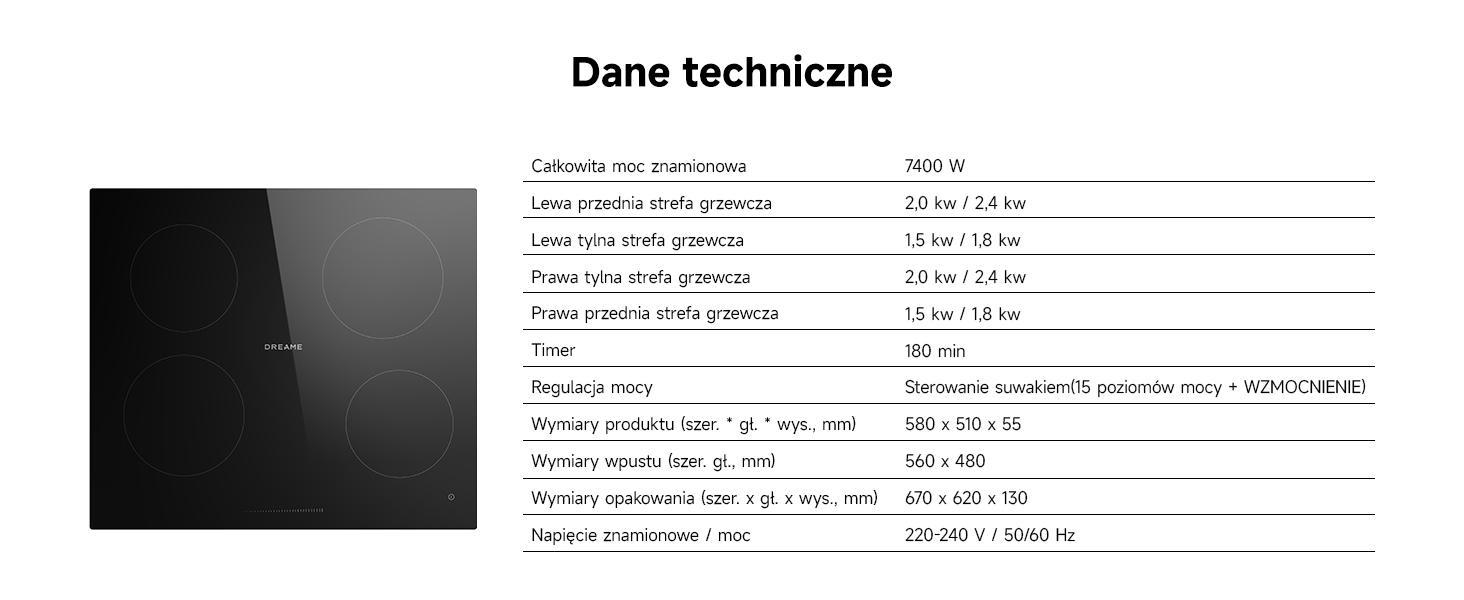 Dreame PŁYTA INDUKCYJNA EZ40 PRO