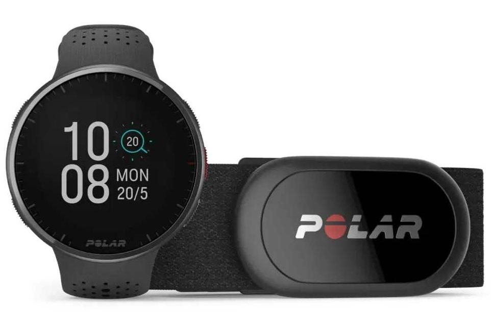 Polar Pacer PRO H10 szaro-czarny S-L