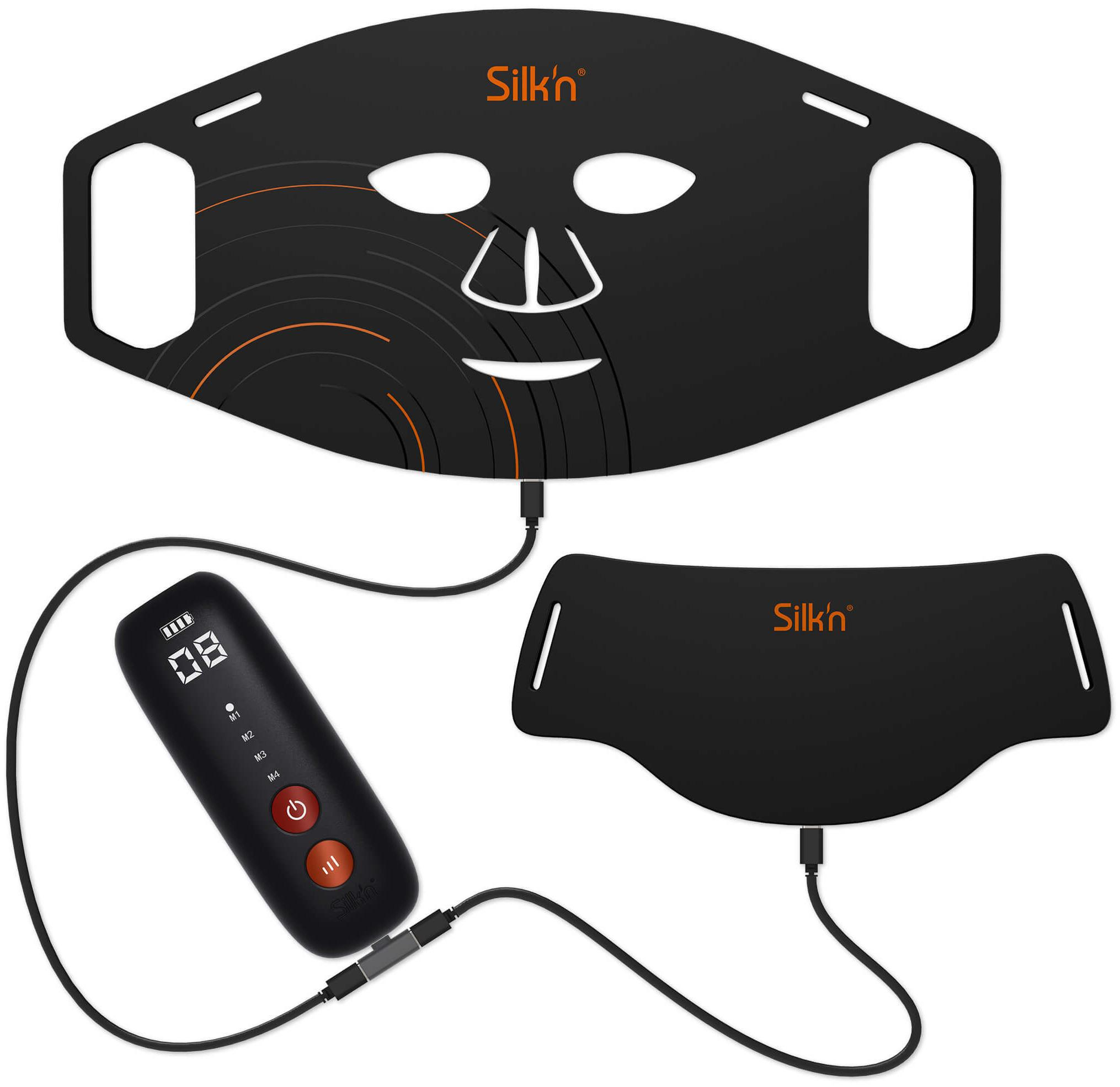 Silk’n Maski LED do Twarzy i Szyji Silk'n Dual LED Czarne