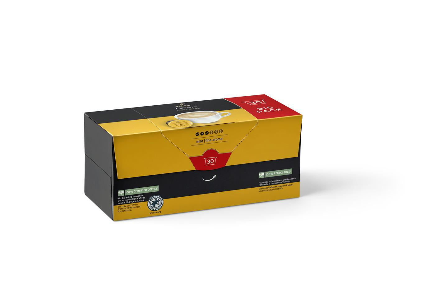 Tchibo KAPSUŁKI CAFISSIMO CAFFE CREMA FINE AROM 30 KAPSUŁEK