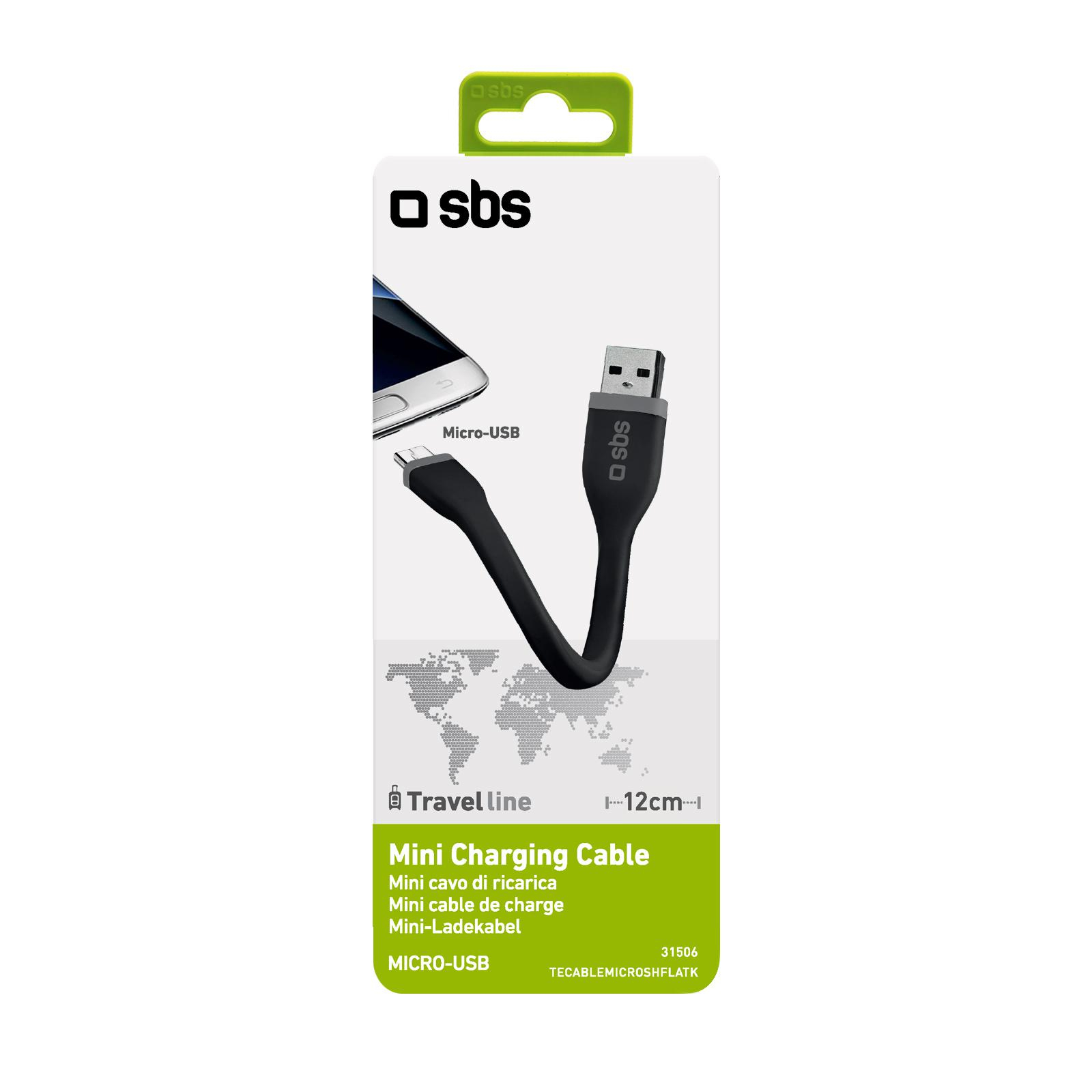 SBS USB-micro-USB SBS Czarny