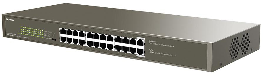 Tenda TEG1124P-24-250W PoE 24-porty 250W Gigabit Ethernet