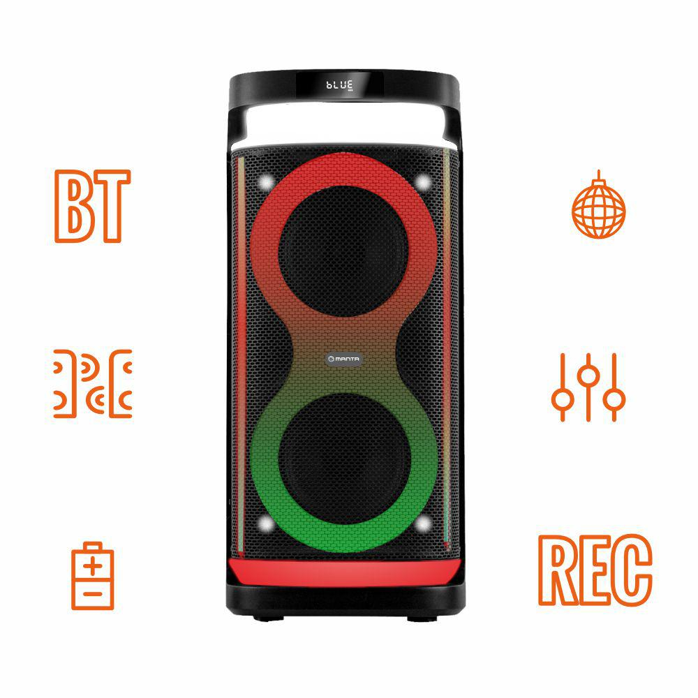 Manta ZESTAW MUZYCZNY MANTA SPK0601B100 !