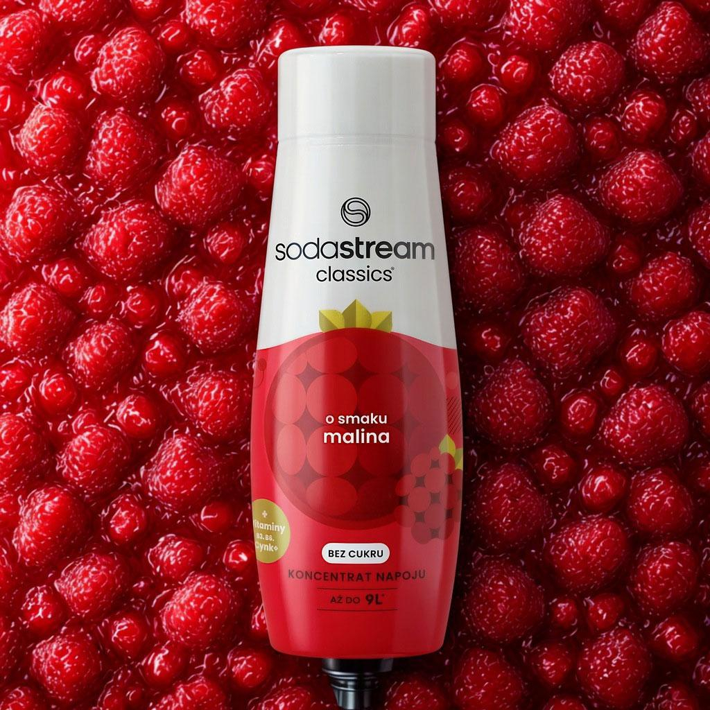 SodaStream Malina 440 ml bez cukru