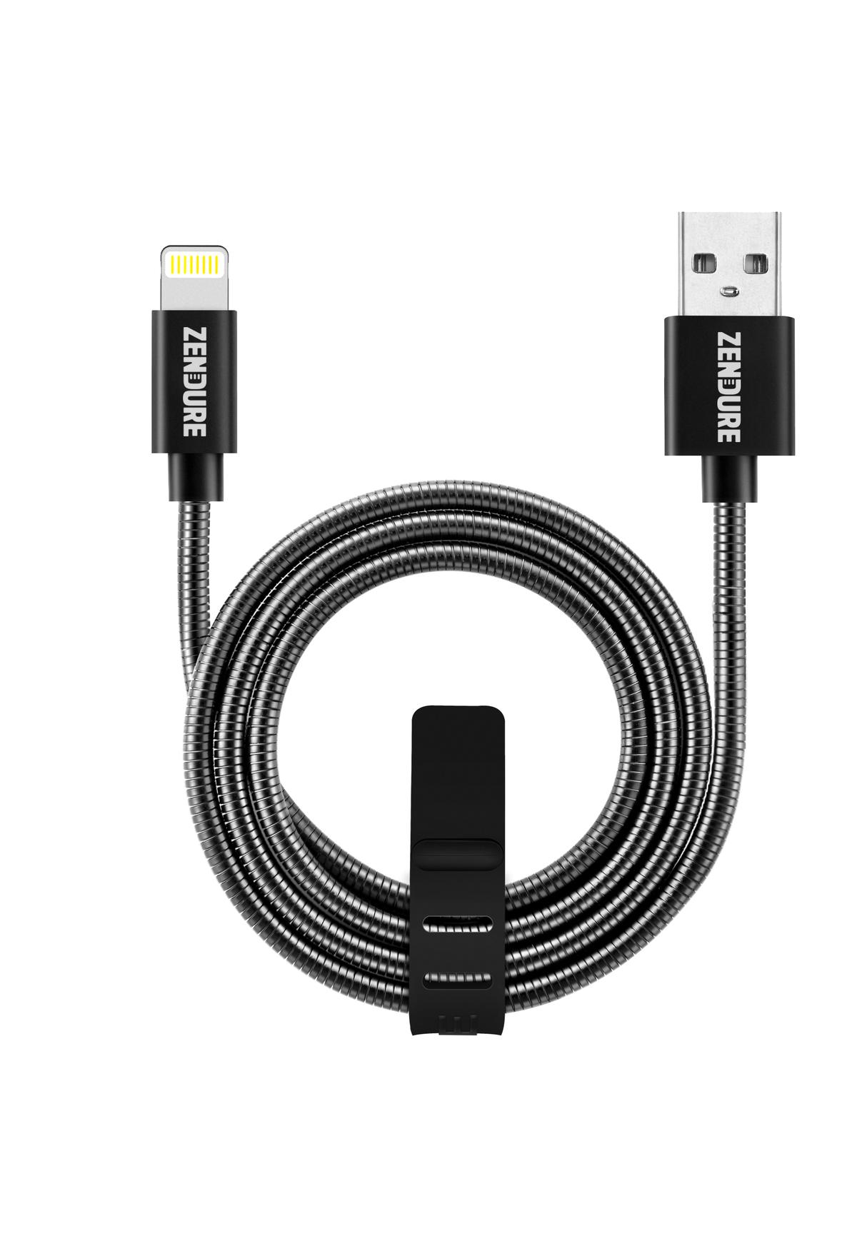 ZENDURE Kabel USB-Lightning Zendure 1m Alu czarny #