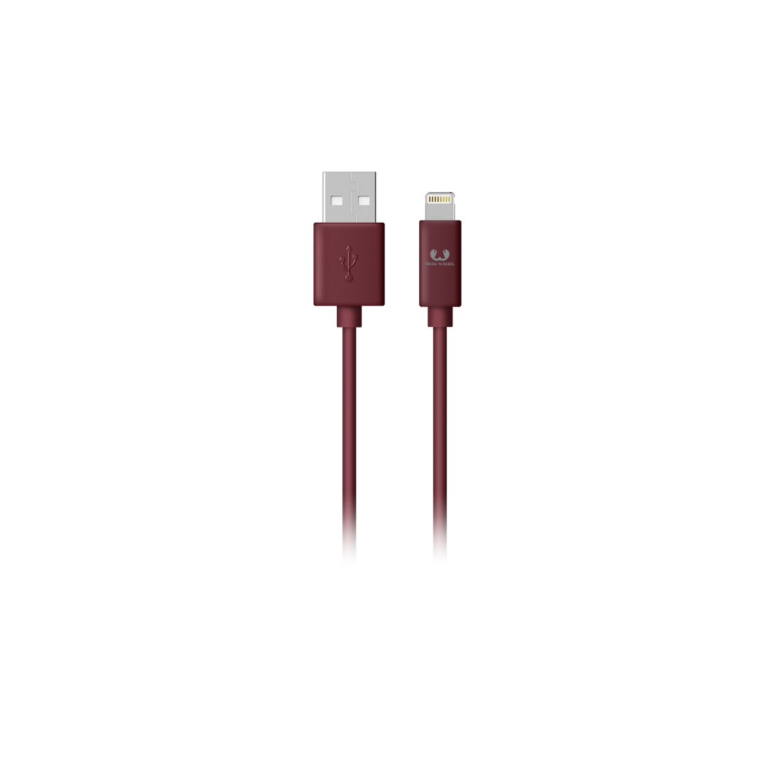 Fresh N Rebel Kabel USB Lightning Fresh'N'Rebel 0,2m Ruby Red