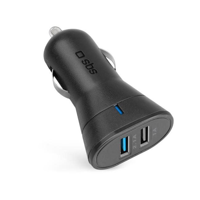 SBS Samochodowa FC 3,1A 2 x USB czarna