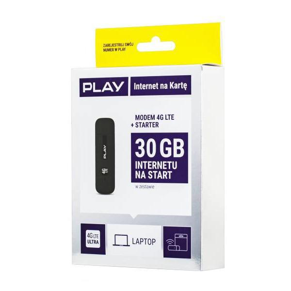 Huawei Modem LTE Huawei E3372 4G/LTE play bez simlock + internet Pl
