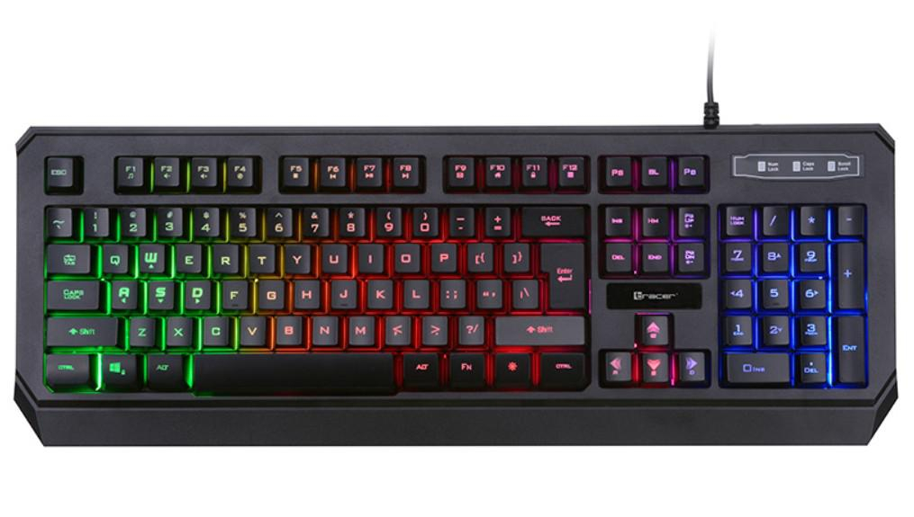 Tracer KLAWIATURA PRZEWODOWA TRACER Gamezone Lightray USB