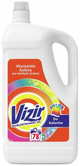 Vizir Płyn Do Prania Kolorowych Ubrań VIZIR 3,9l 78 prań