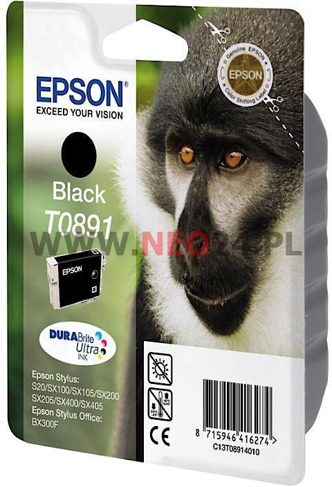 Epson Tusz Czarny EPSON T0891 (T0891)