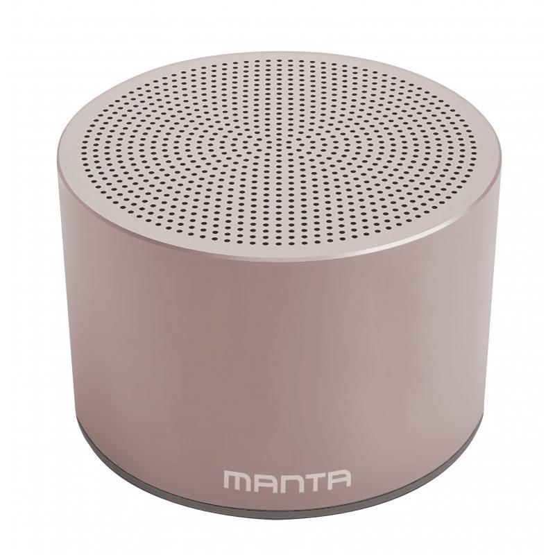Manta GŁOŚNIK BT MANTA SPK9001 Różowo-złoty #