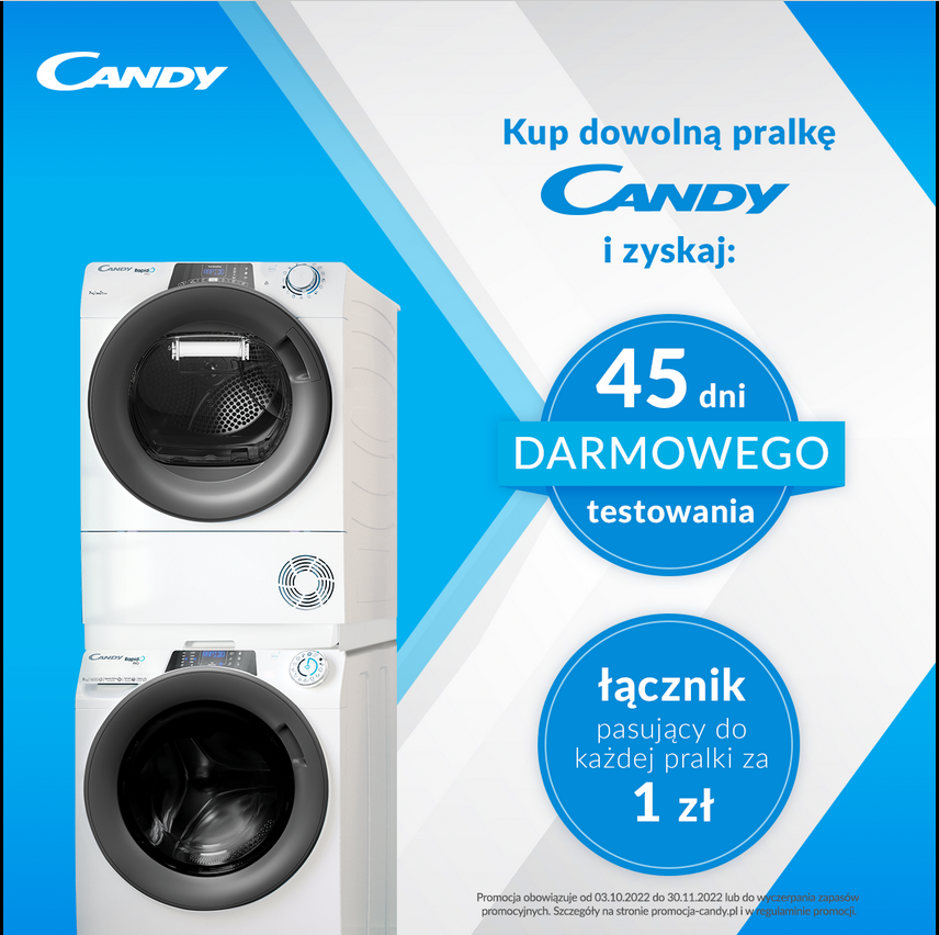 Candy SUSZARKA CANDY RapidO' Pro RPE H8A2TCBE-S