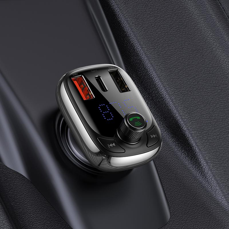 Baseus Transmiter FM S-13 Car Bluetooth MP3 Player