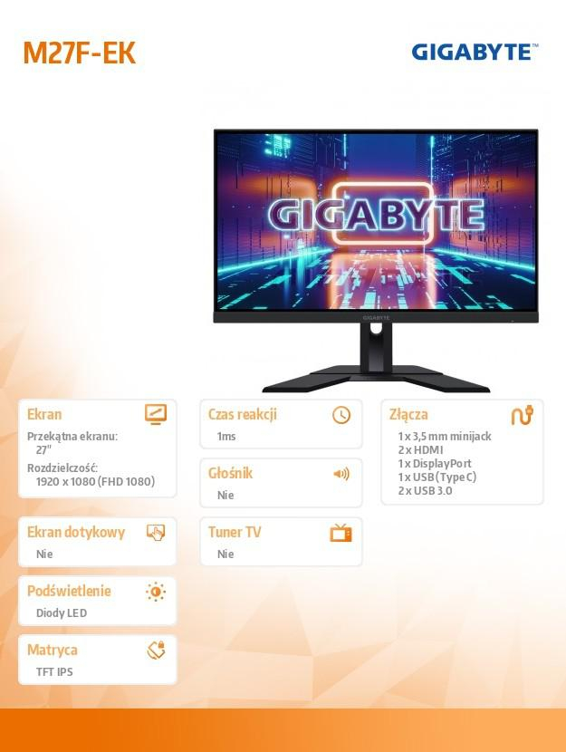 Gigabyte 27'' M27F