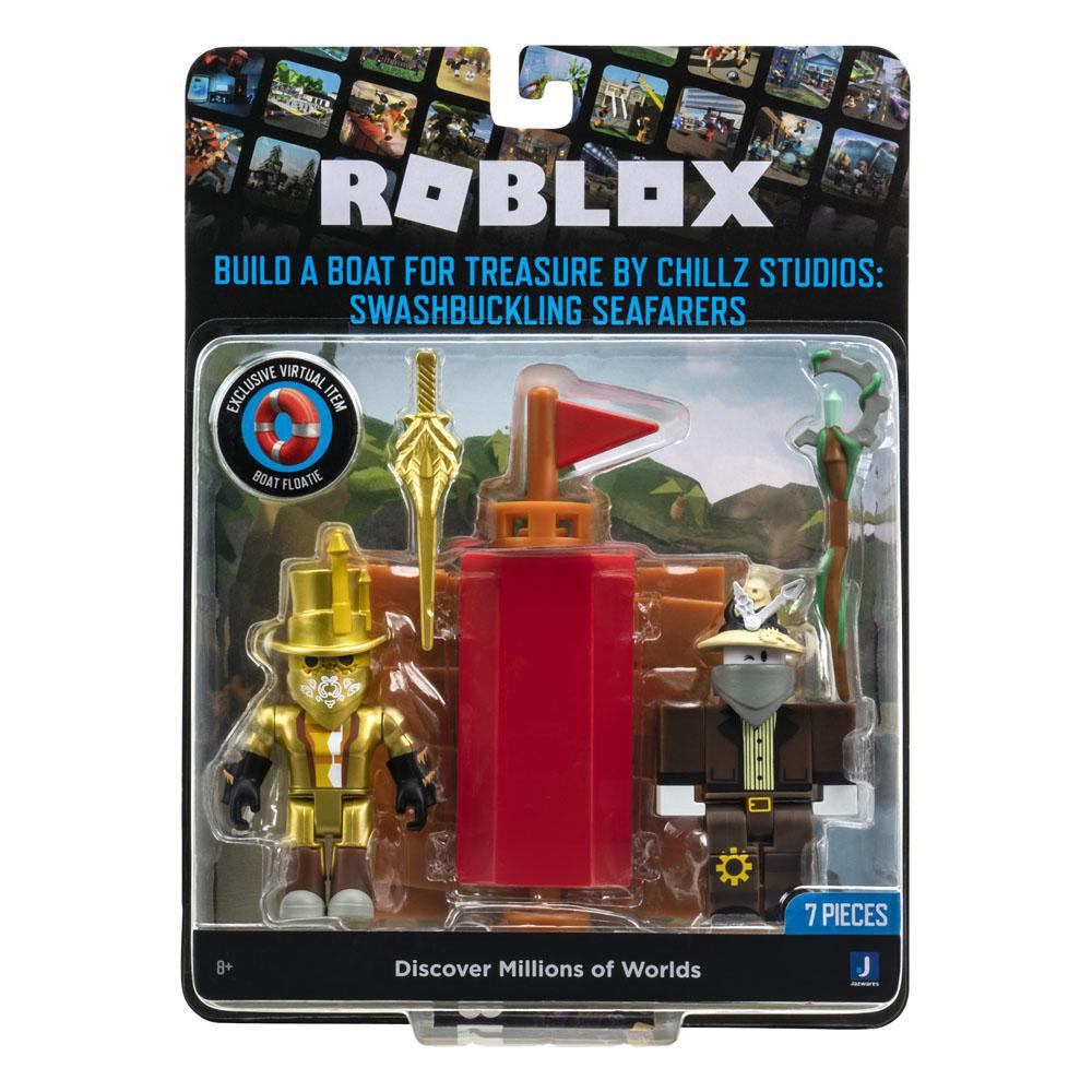 JAZWARES Roblox Game Pack Build A Boat For Treasure
