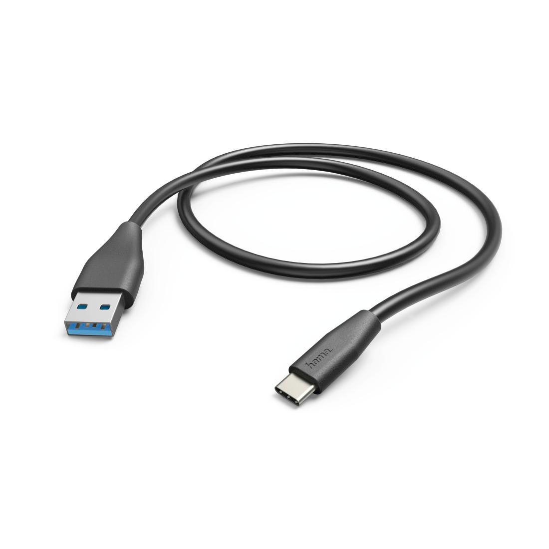 Hama KABEL USB - USB-C 1.5M HAMA czarmy #