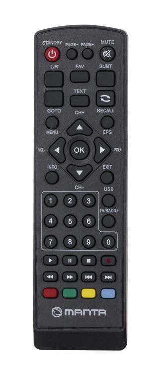 Manta TUNER DVB-T2 MANTA DVBT017